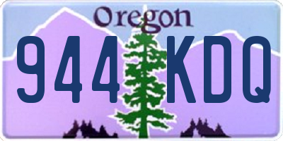 OR license plate 944KDQ