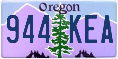 OR license plate 944KEA