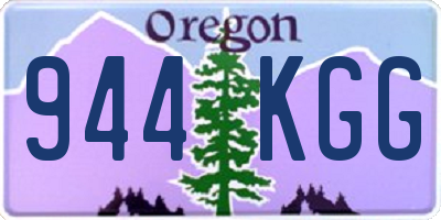 OR license plate 944KGG