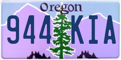 OR license plate 944KIA