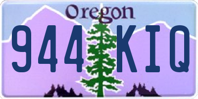 OR license plate 944KIQ