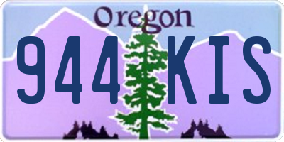 OR license plate 944KIS