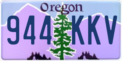 OR license plate 944KKV