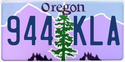 OR license plate 944KLA