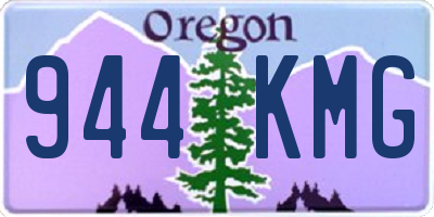 OR license plate 944KMG