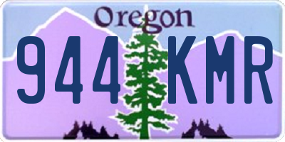 OR license plate 944KMR