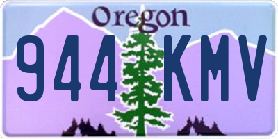 OR license plate 944KMV