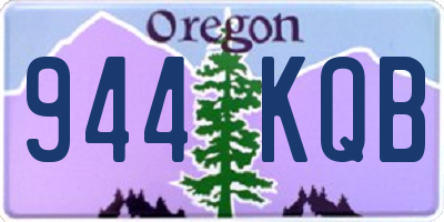 OR license plate 944KQB
