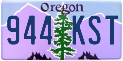 OR license plate 944KST