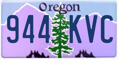 OR license plate 944KVC