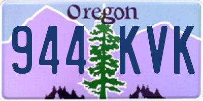 OR license plate 944KVK