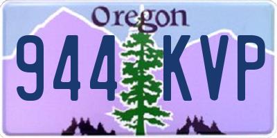 OR license plate 944KVP