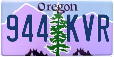 OR license plate 944KVR