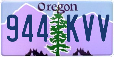OR license plate 944KVV