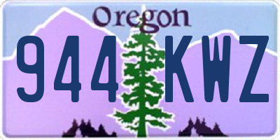 OR license plate 944KWZ