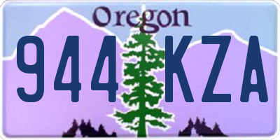 OR license plate 944KZA