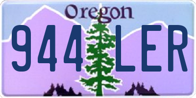 OR license plate 944LER