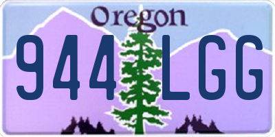 OR license plate 944LGG