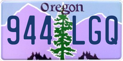 OR license plate 944LGQ