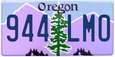 OR license plate 944LMO