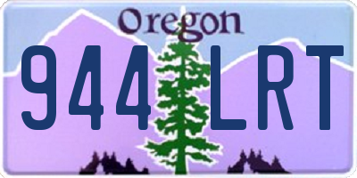 OR license plate 944LRT