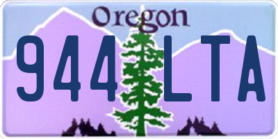 OR license plate 944LTA