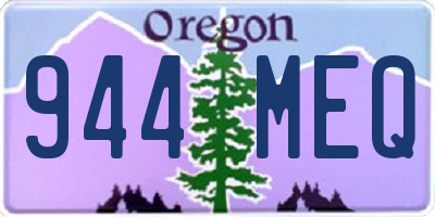 OR license plate 944MEQ