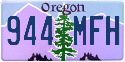 OR license plate 944MFH