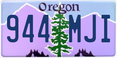 OR license plate 944MJI