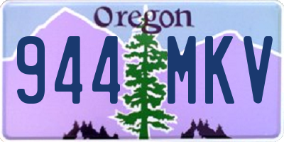 OR license plate 944MKV