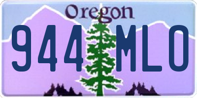 OR license plate 944MLO