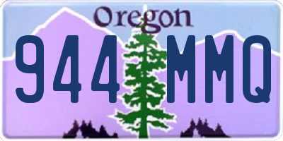 OR license plate 944MMQ