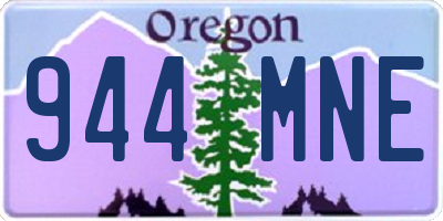 OR license plate 944MNE