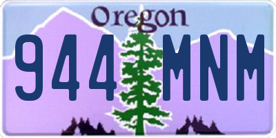 OR license plate 944MNM