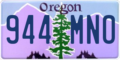 OR license plate 944MNO