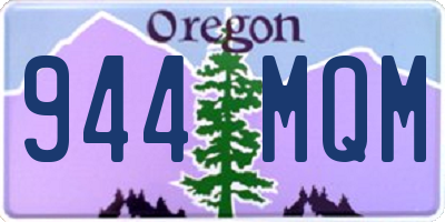 OR license plate 944MQM