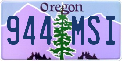 OR license plate 944MSI