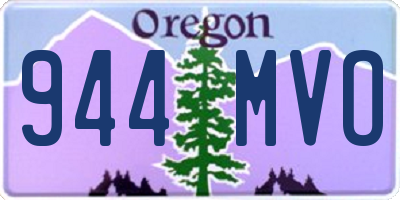 OR license plate 944MVO