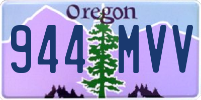 OR license plate 944MVV