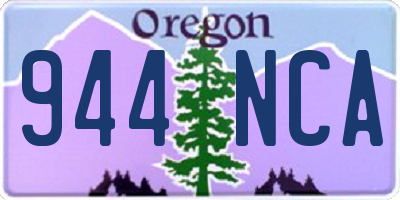 OR license plate 944NCA