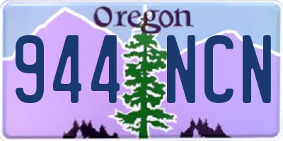 OR license plate 944NCN
