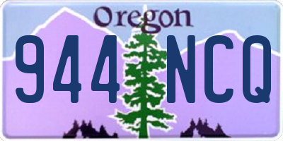 OR license plate 944NCQ