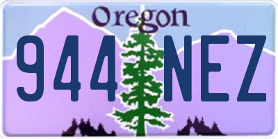 OR license plate 944NEZ