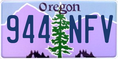 OR license plate 944NFV