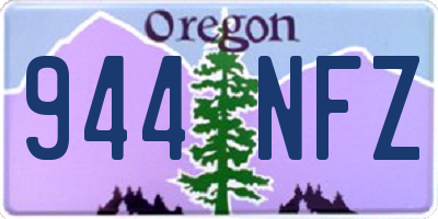 OR license plate 944NFZ
