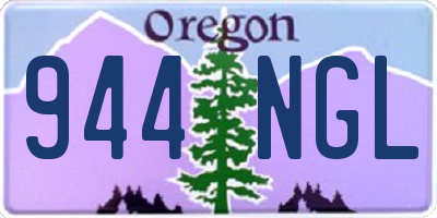 OR license plate 944NGL