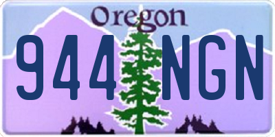 OR license plate 944NGN