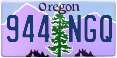 OR license plate 944NGQ