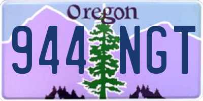 OR license plate 944NGT