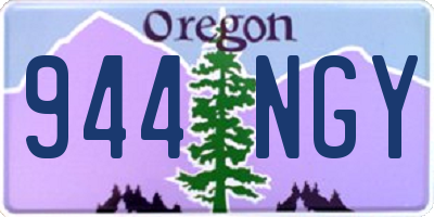 OR license plate 944NGY